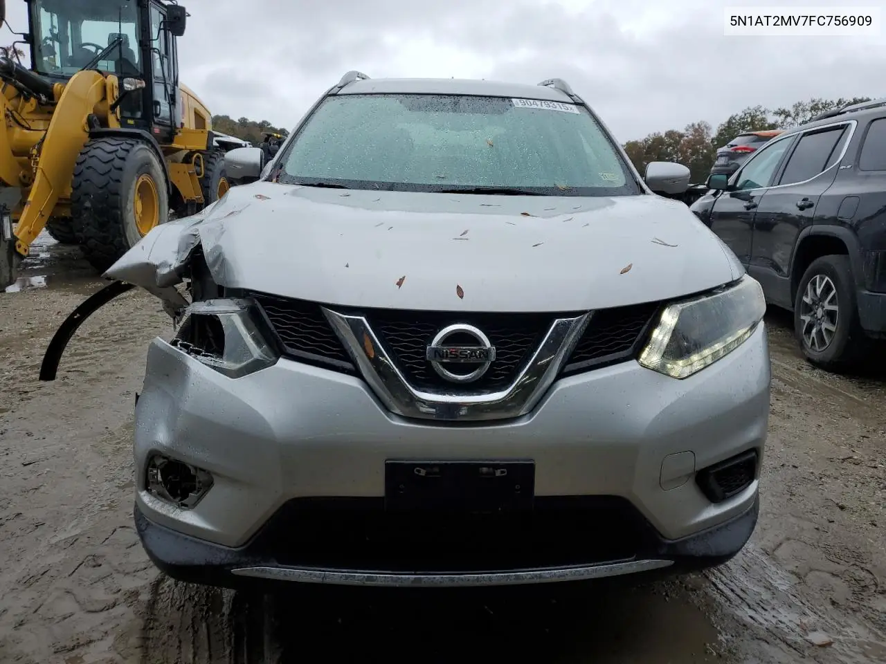 5N1AT2MV7FC756909 2015 Nissan Rogue S