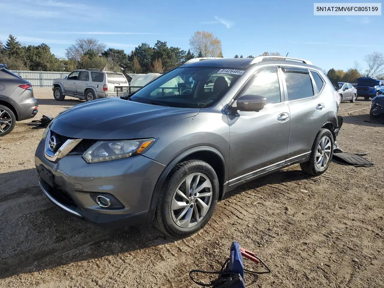 5N1AT2MV6FC805159 2015 Nissan Rogue Sl