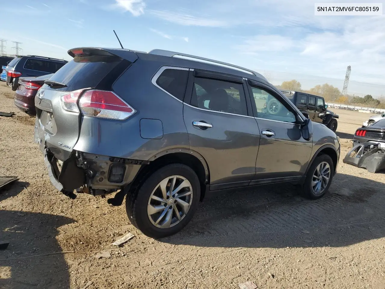 5N1AT2MV6FC805159 2015 Nissan Rogue Sl
