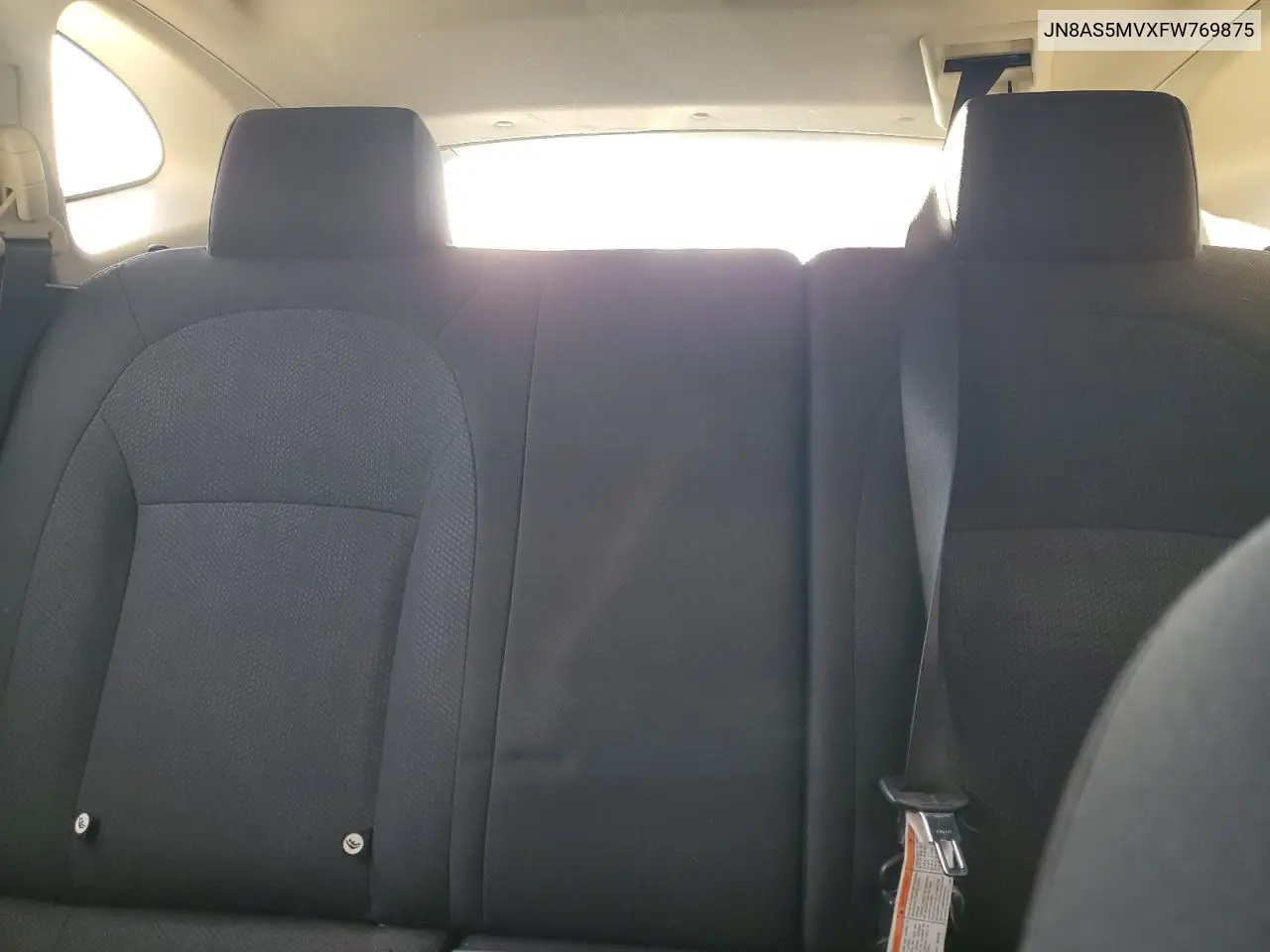 JN8AS5MVXFW769875 2015 Nissan Rogue Select S