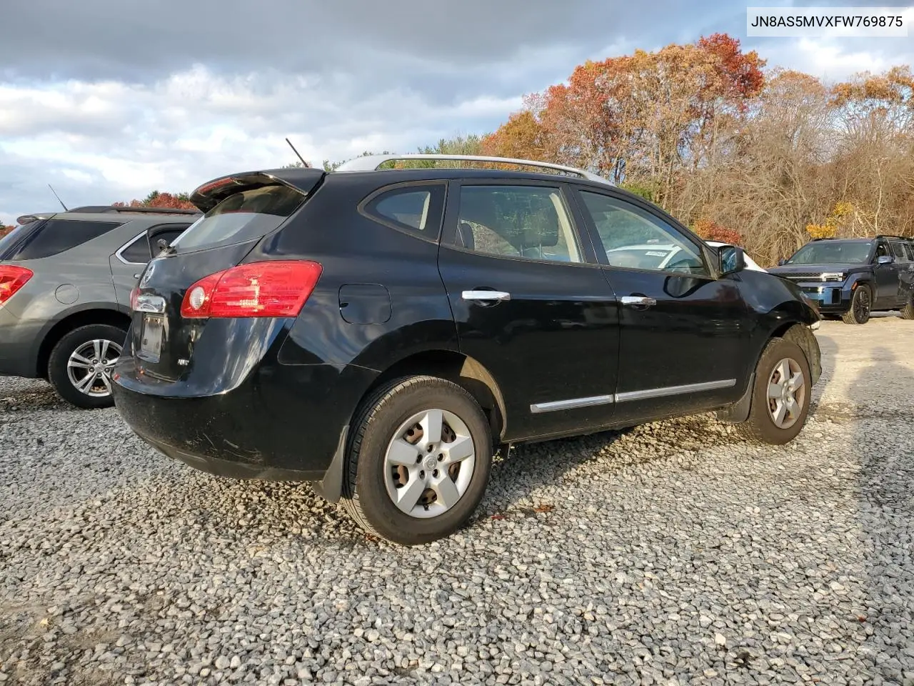 JN8AS5MVXFW769875 2015 Nissan Rogue Select S