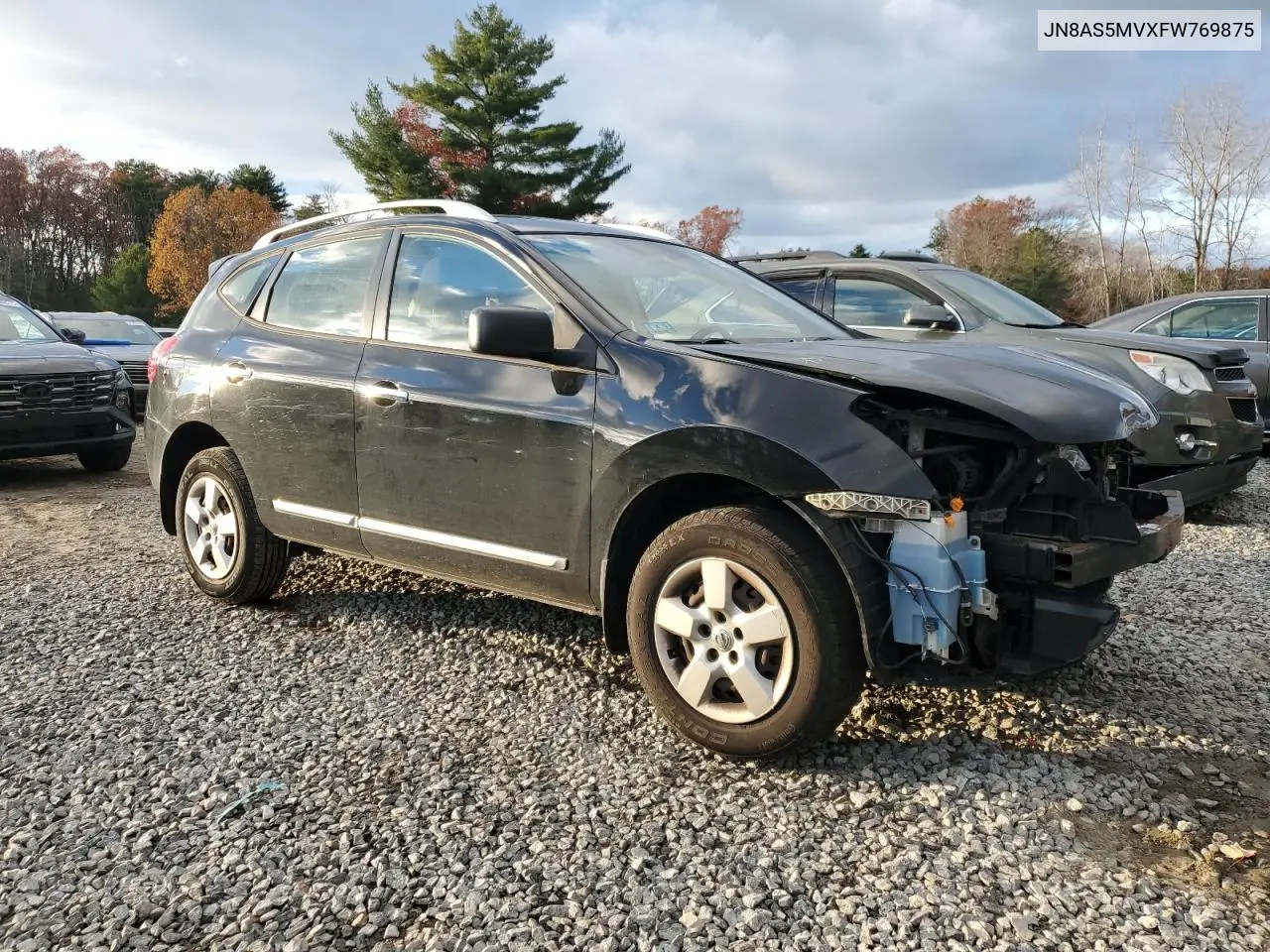 JN8AS5MVXFW769875 2015 Nissan Rogue Select S