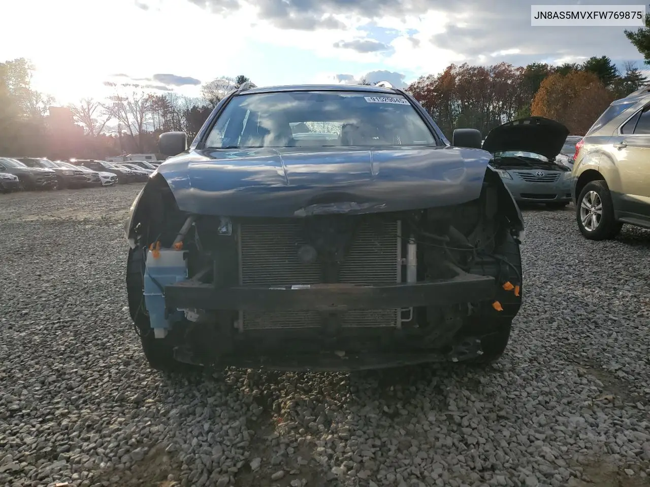 JN8AS5MVXFW769875 2015 Nissan Rogue Select S