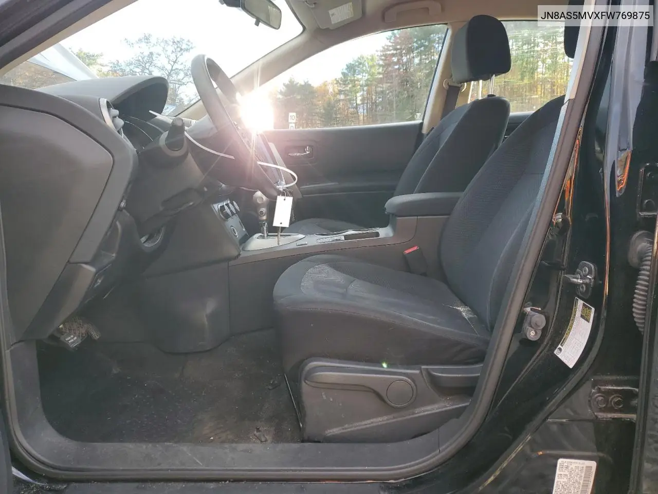 JN8AS5MVXFW769875 2015 Nissan Rogue Select S