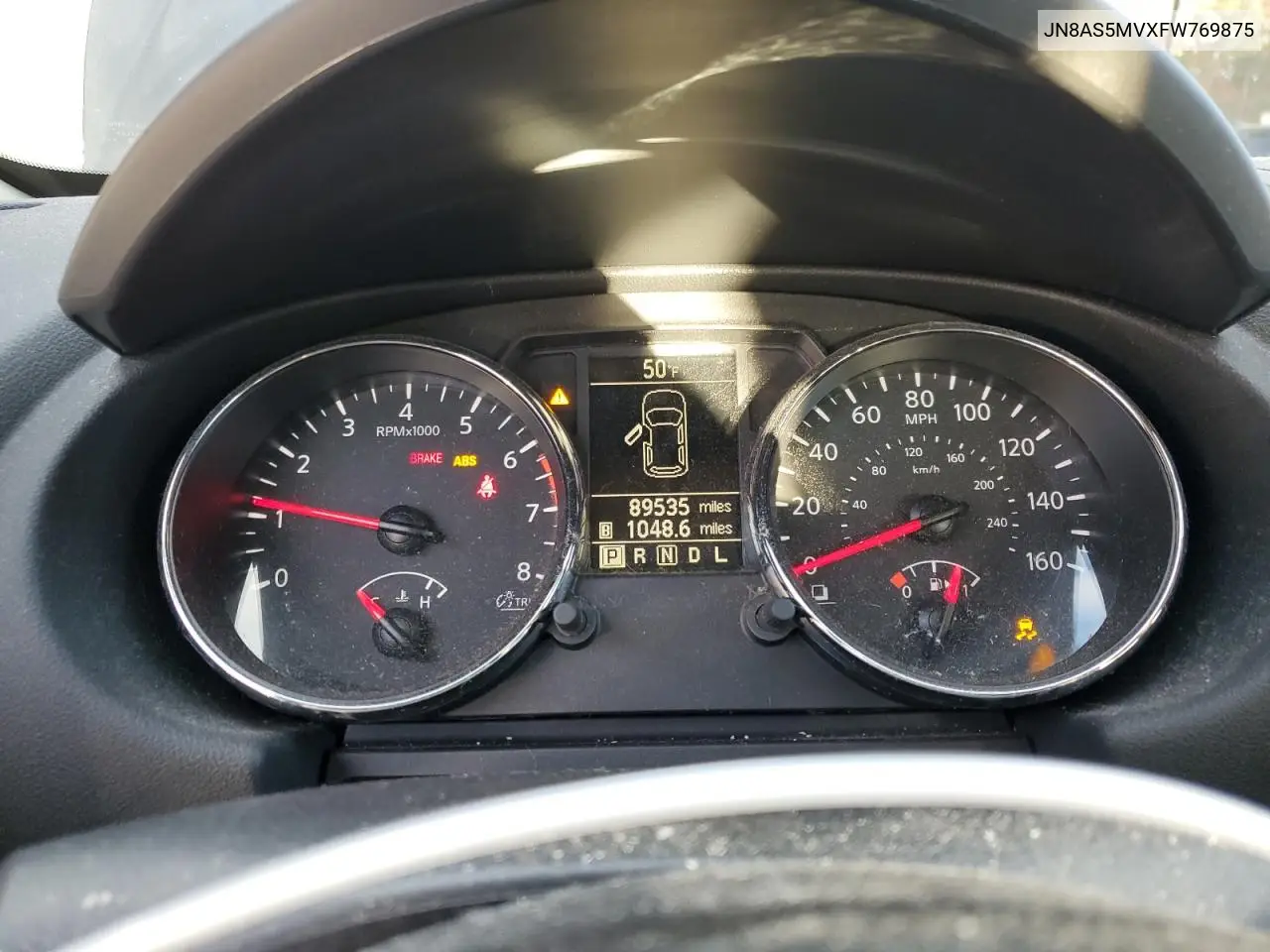 JN8AS5MVXFW769875 2015 Nissan Rogue Select S