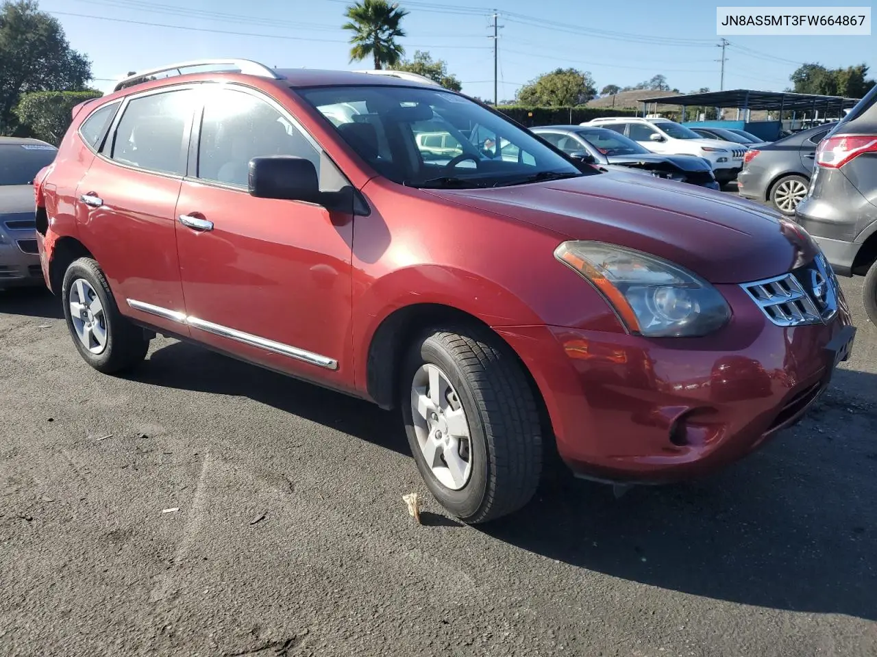 JN8AS5MT3FW664867 2015 Nissan Rogue Select S