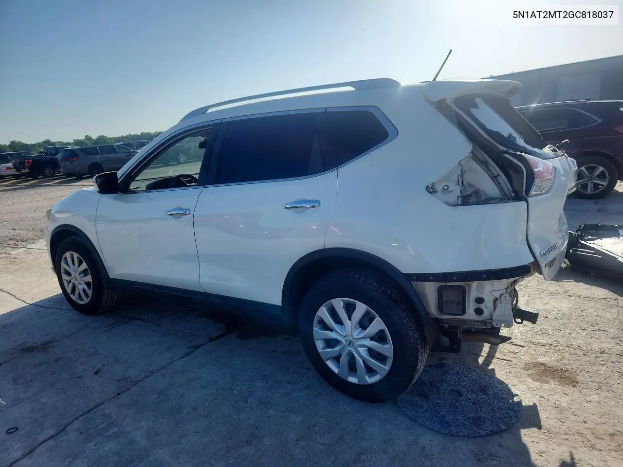 2016 Nissan Rogue S VIN: 5N1AT2MT2GC818037 Lot: 61188616