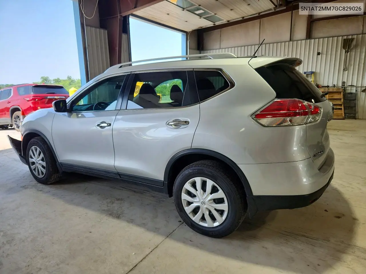 2016 Nissan Rogue S VIN: 5N1AT2MM7GC829026 Lot: 61511126