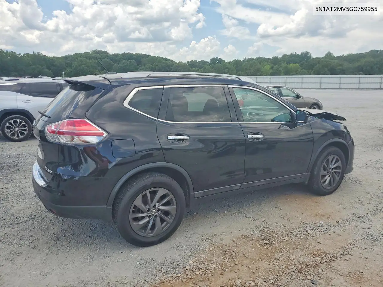 5N1AT2MV5GC759955 2016 Nissan Rogue Sl