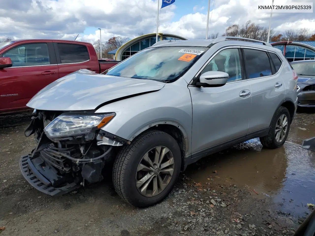 KNMAT2MV8GP625339 2016 Nissan Rogue S