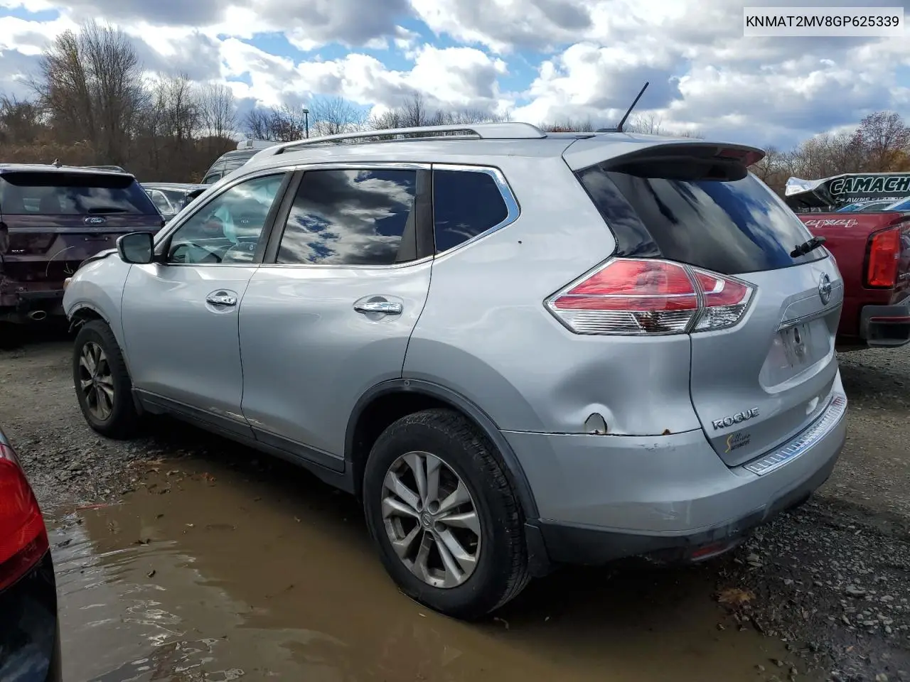 KNMAT2MV8GP625339 2016 Nissan Rogue S