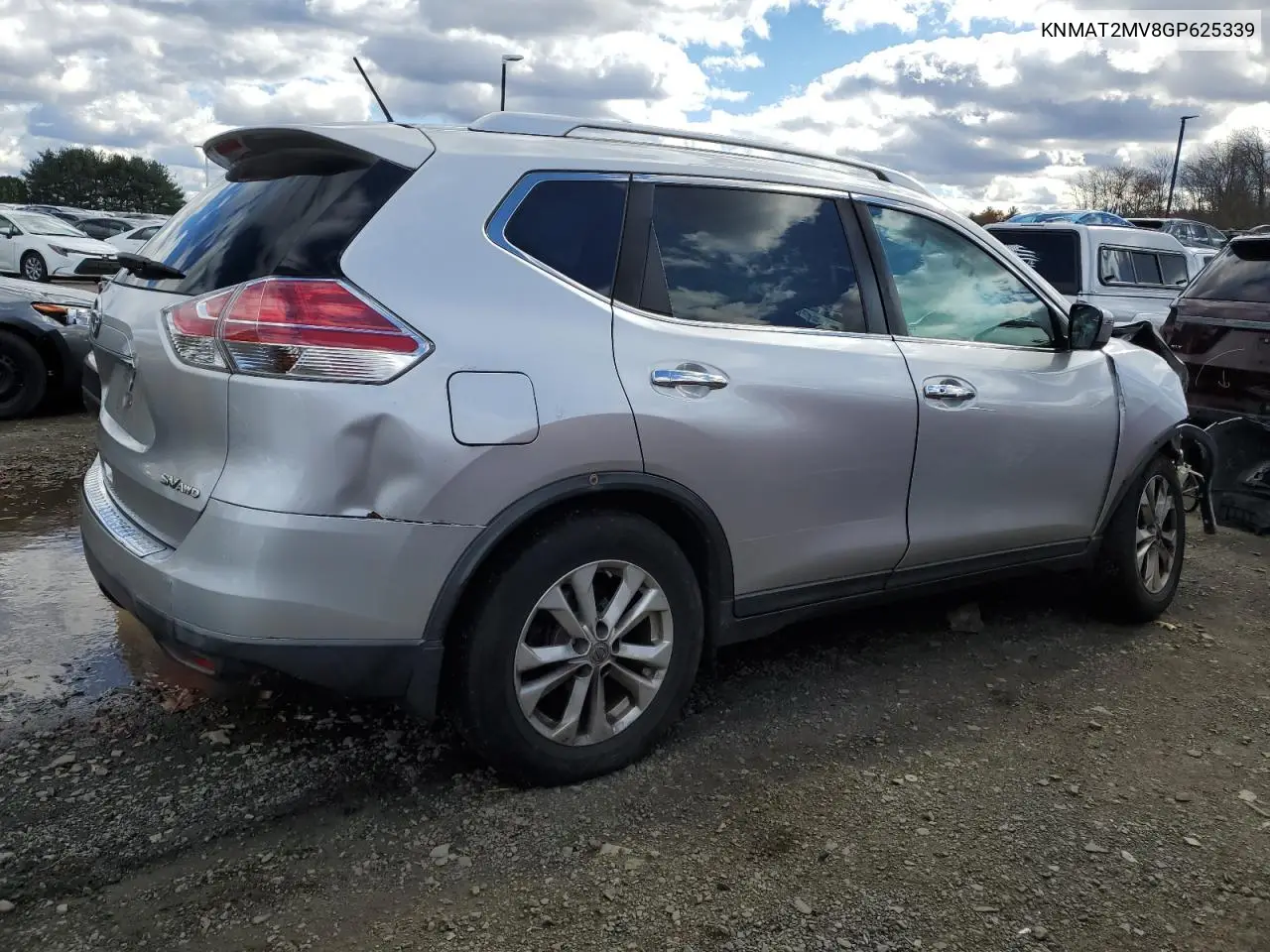 KNMAT2MV8GP625339 2016 Nissan Rogue S