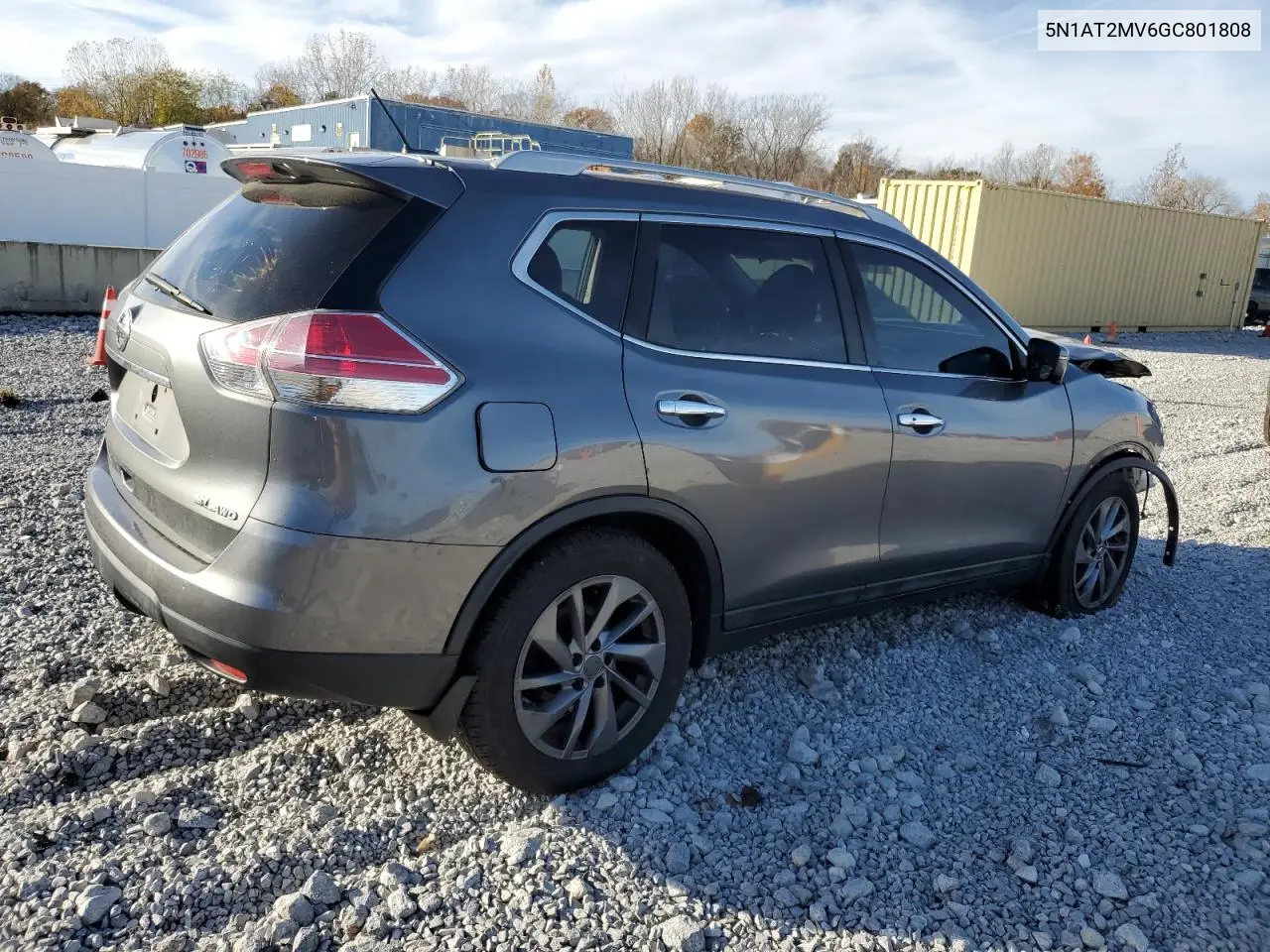 5N1AT2MV6GC801808 2016 Nissan Rogue Sl