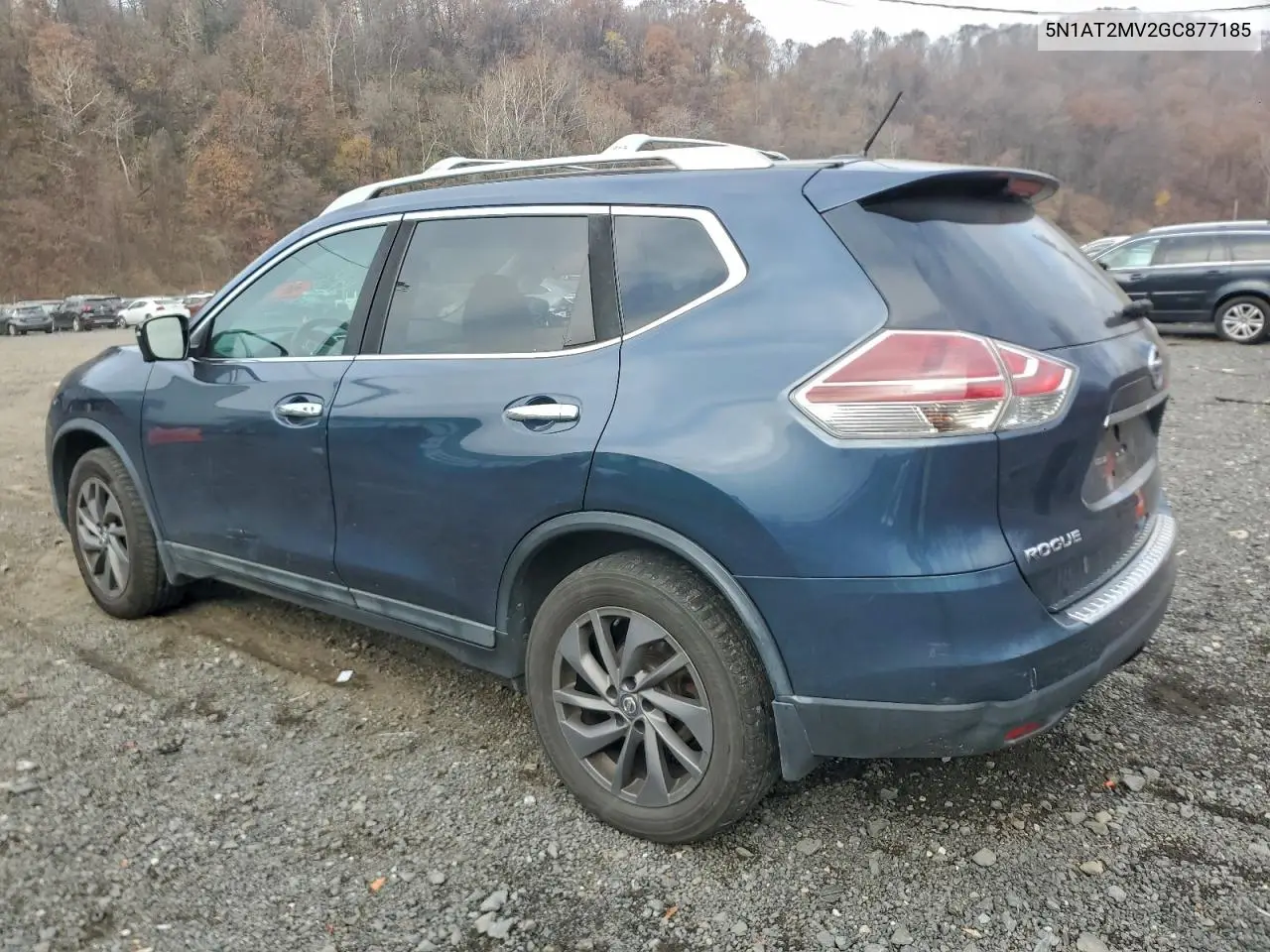 5N1AT2MV2GC877185 2016 Nissan Rogue S