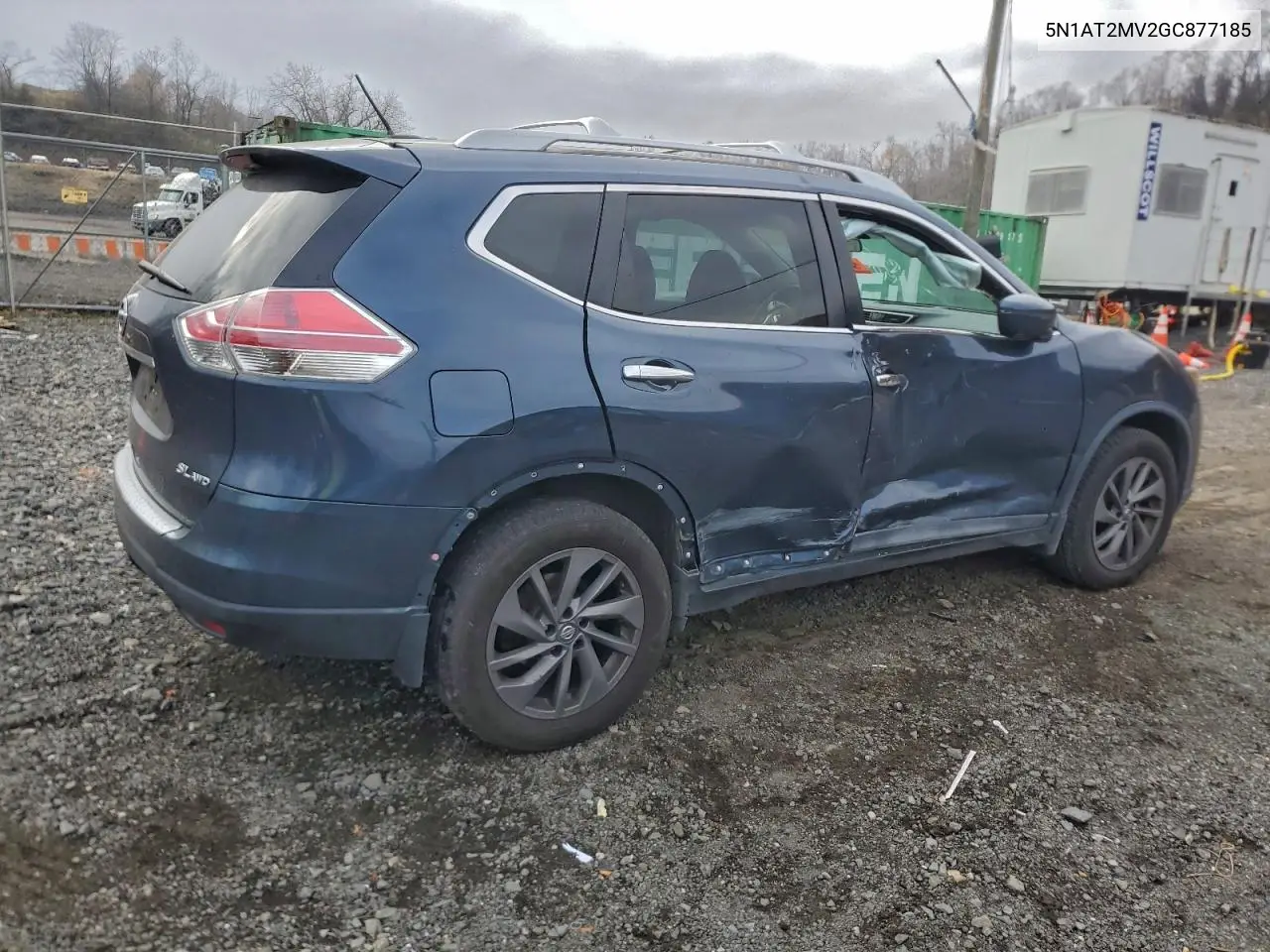 5N1AT2MV2GC877185 2016 Nissan Rogue S
