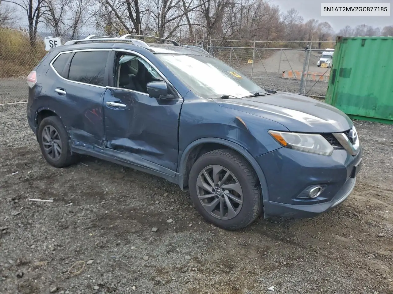 5N1AT2MV2GC877185 2016 Nissan Rogue S