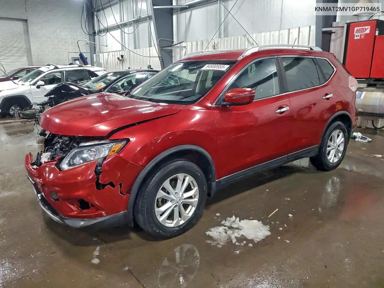 KNMAT2MV1GP719465 2016 Nissan Rogue S