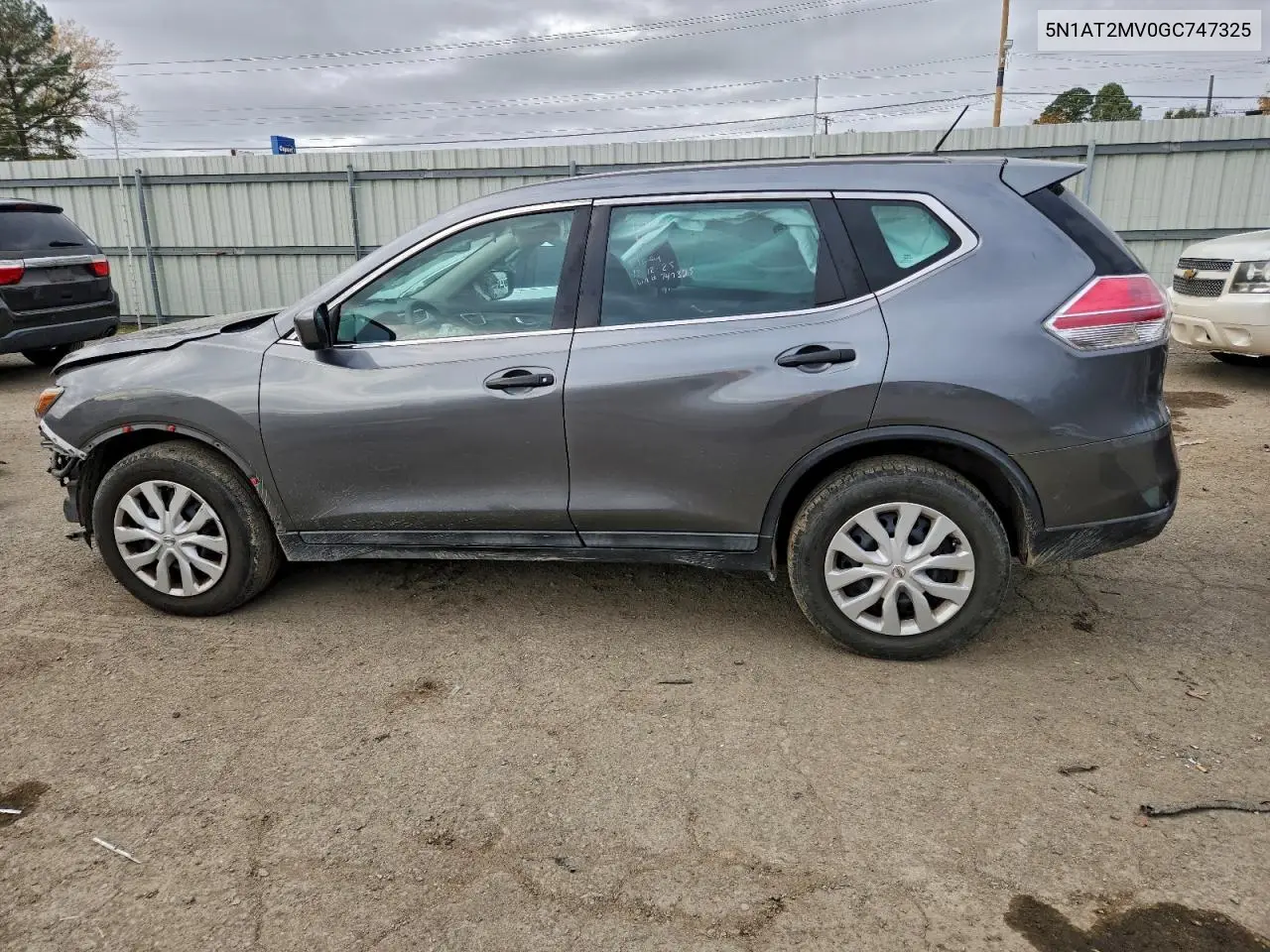5N1AT2MV0GC747325 2016 Nissan Rogue S