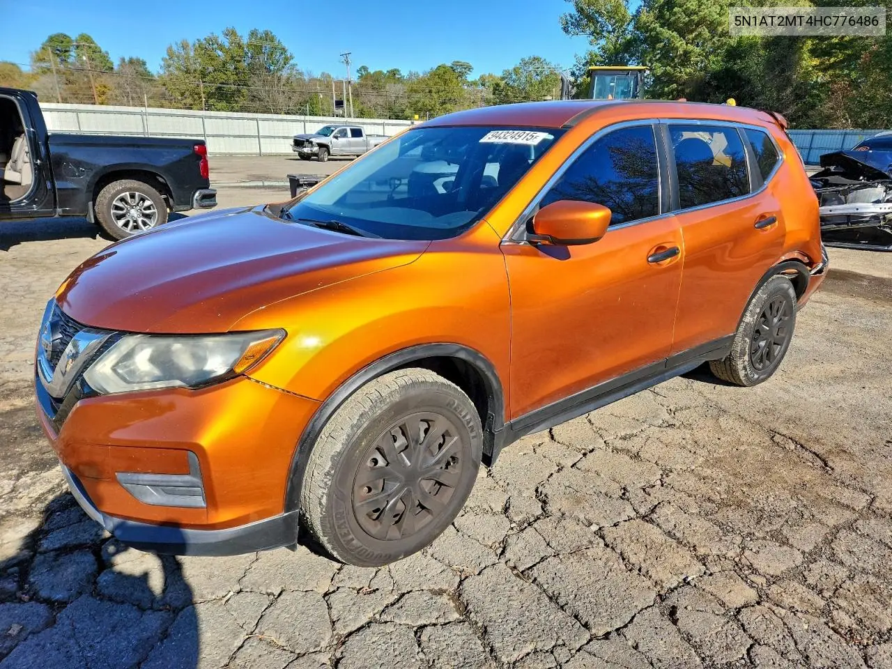 5N1AT2MT4HC776486 2017 Nissan Rogue S