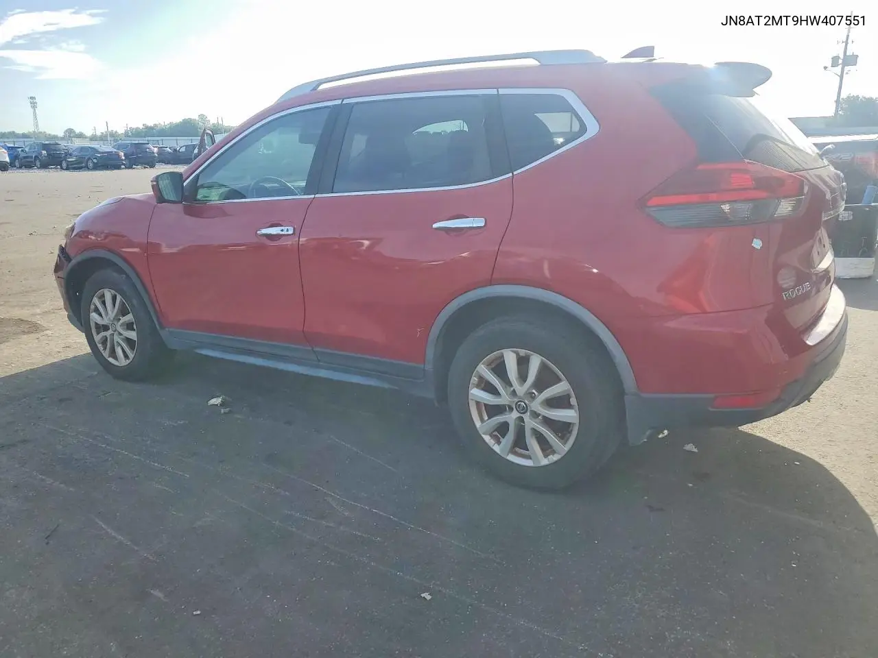 2017 Nissan Rogue Sv VIN: JN8AT2MT9HW407551 Lot: 57911556