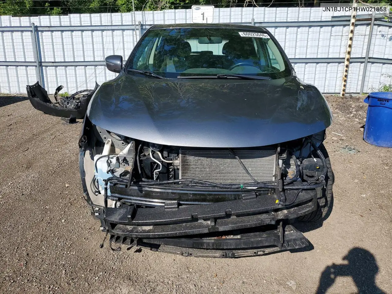 2017 Nissan Qashqai VIN: JN1BJ1CP1HW021858 Lot: 60025046