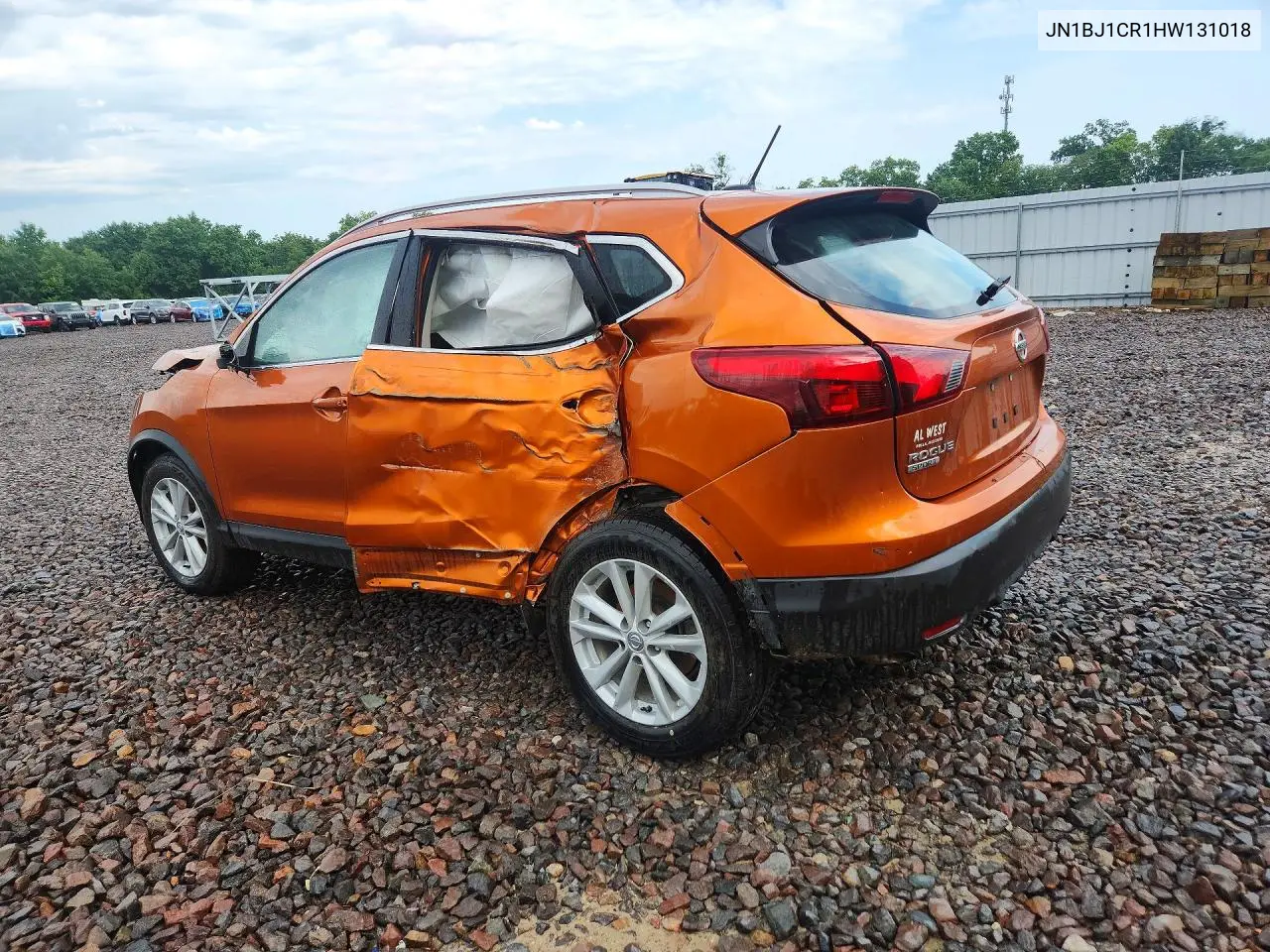 2017 Nissan Rogue Sport Sv VIN: JN1BJ1CR1HW131018 Lot: 60438466