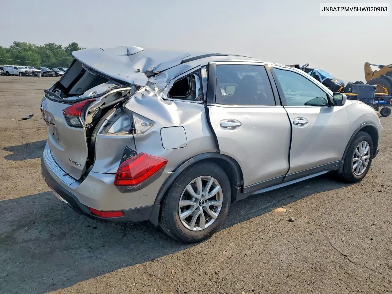 2017 Nissan Rogue Sv VIN: JN8AT2MV5HW020903 Lot: 61159836