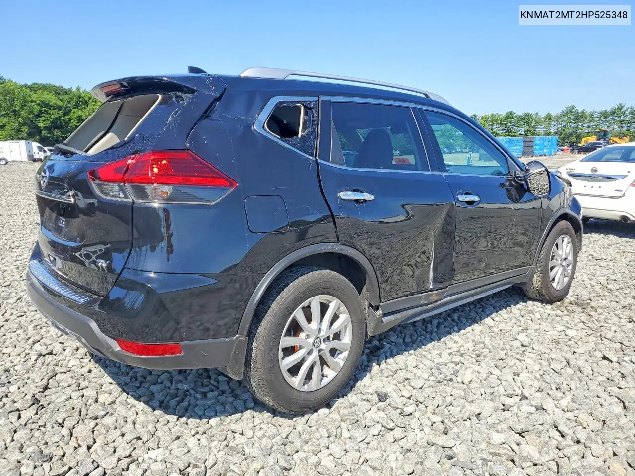 2017 Nissan Rogue Sv VIN: KNMAT2MT2HP525348 Lot: 61483906