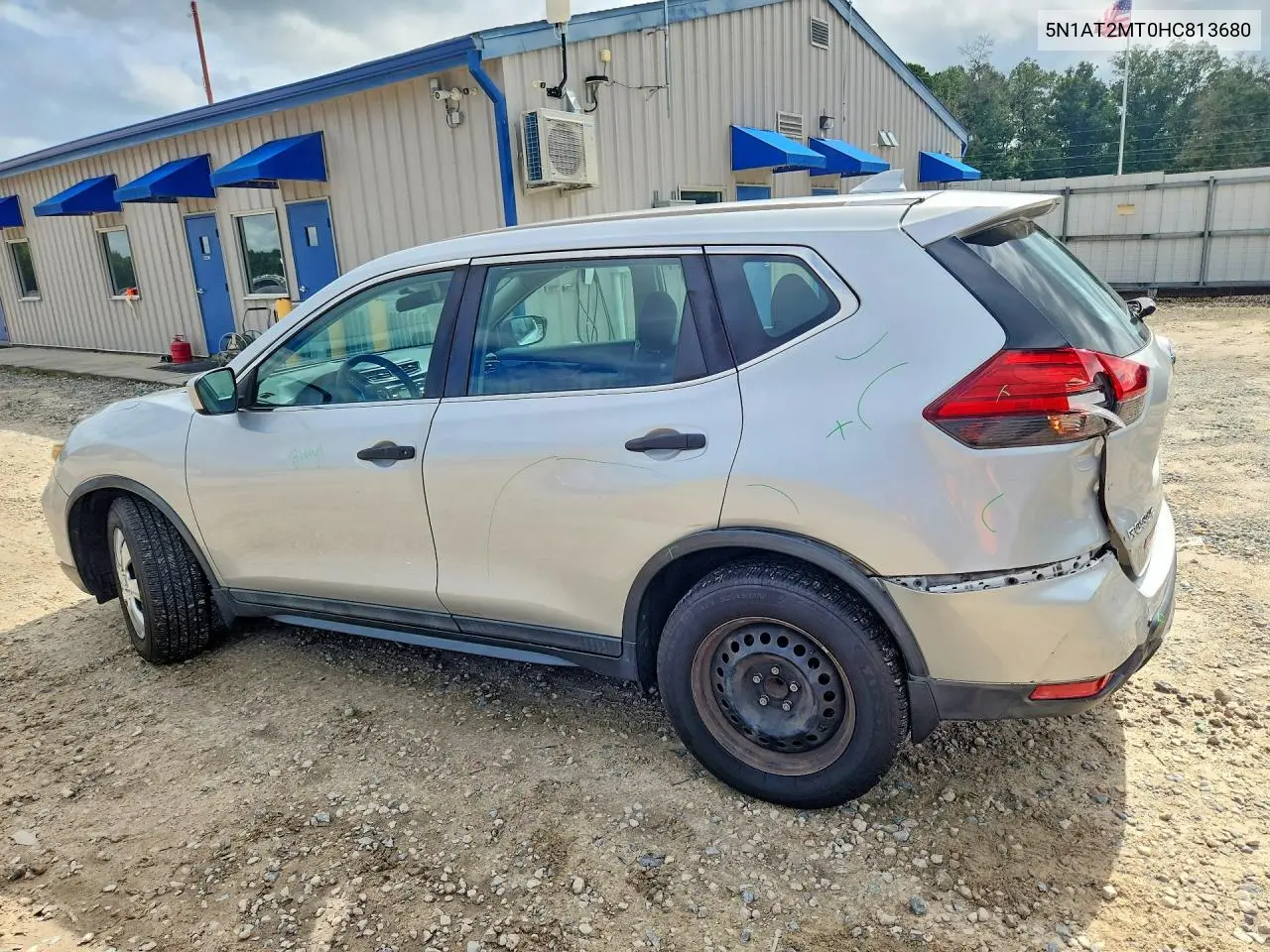 2017 Nissan Rogue S VIN: 5N1AT2MT0HC813680 Lot: 61548396