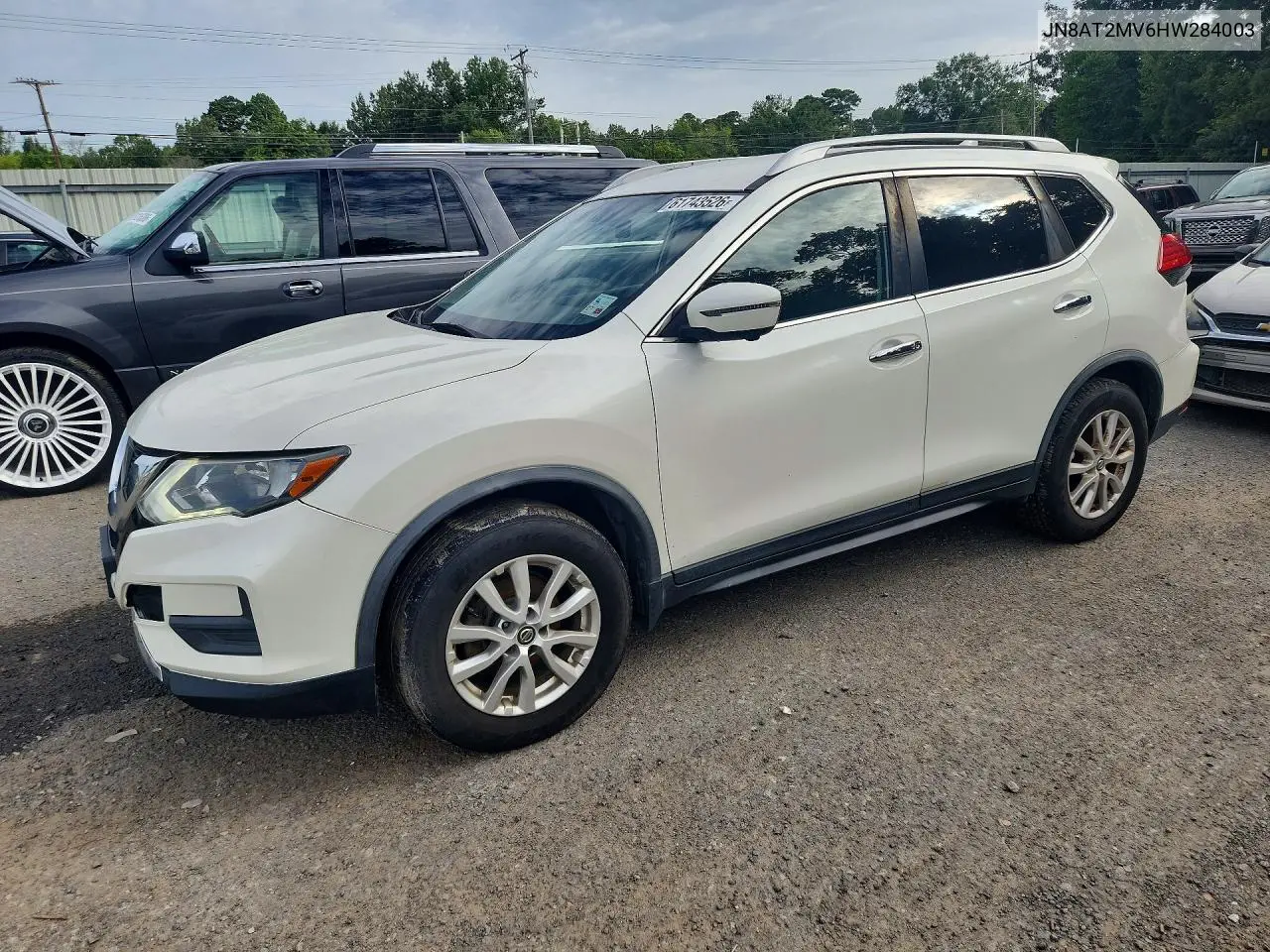 2017 Nissan Rogue Sv VIN: JN8AT2MV6HW284003 Lot: 61743526