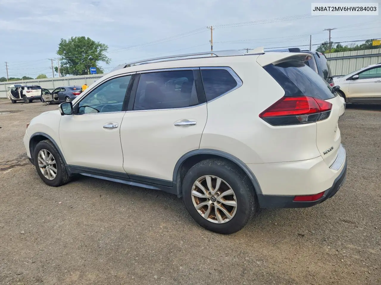2017 Nissan Rogue Sv VIN: JN8AT2MV6HW284003 Lot: 61743526
