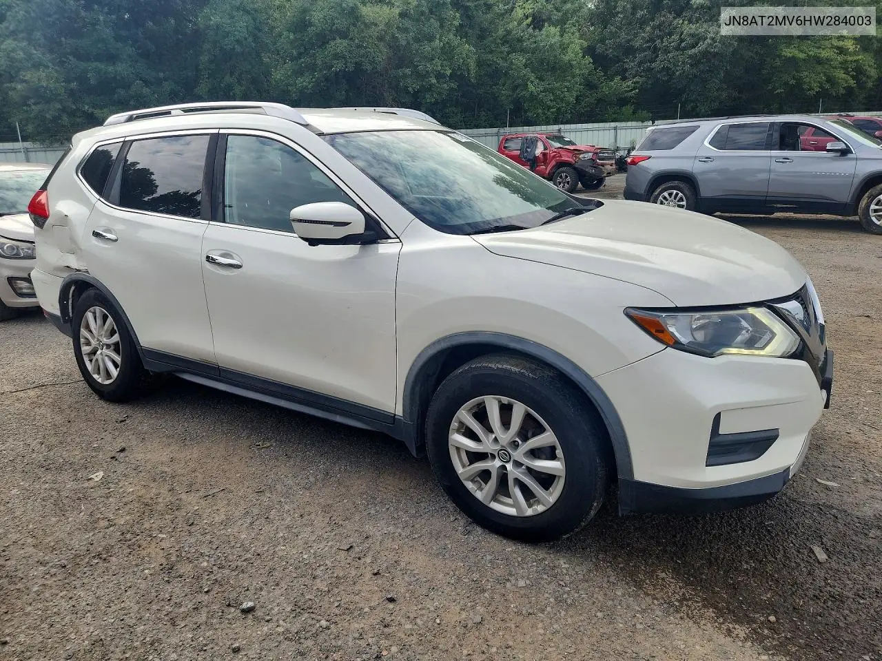 2017 Nissan Rogue Sv VIN: JN8AT2MV6HW284003 Lot: 61743526