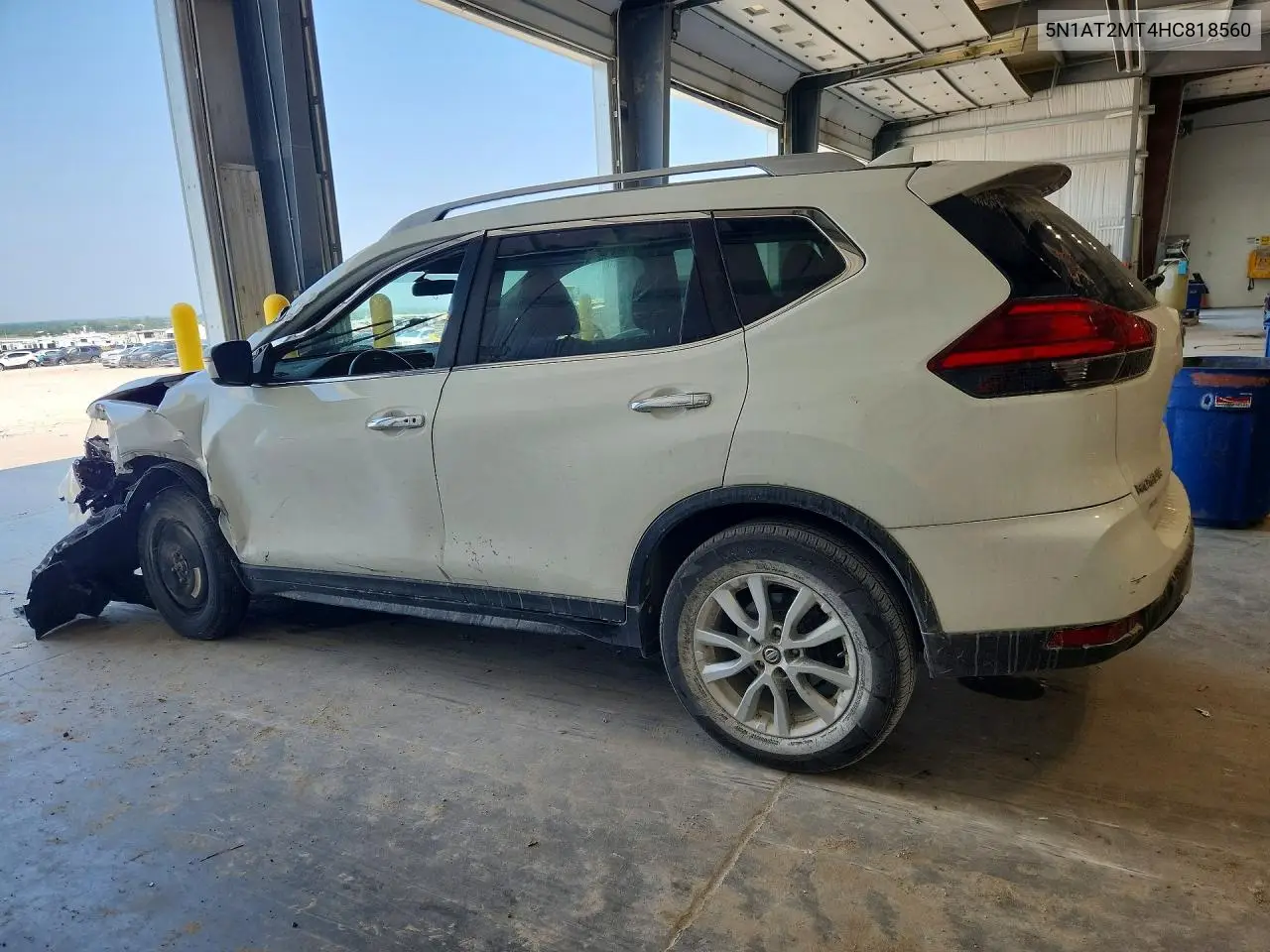 2017 Nissan Rogue Sv VIN: 5N1AT2MT4HC818560 Lot: 61915476