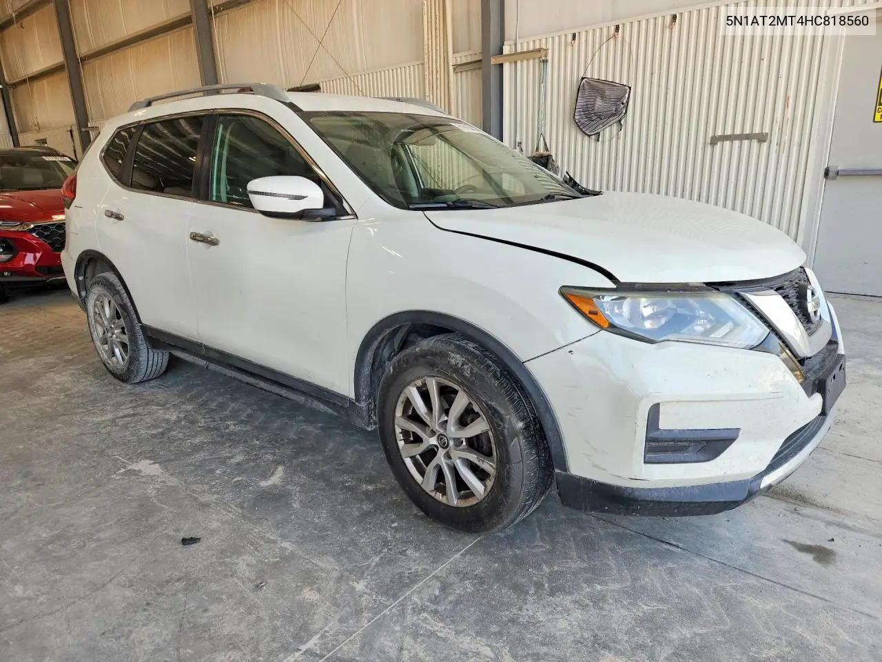 2017 Nissan Rogue Sv VIN: 5N1AT2MT4HC818560 Lot: 61915476