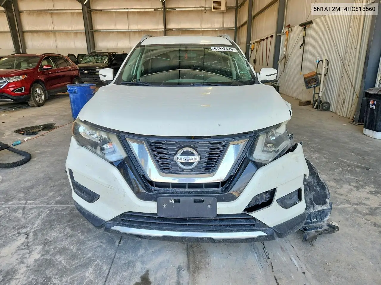 2017 Nissan Rogue Sv VIN: 5N1AT2MT4HC818560 Lot: 61915476