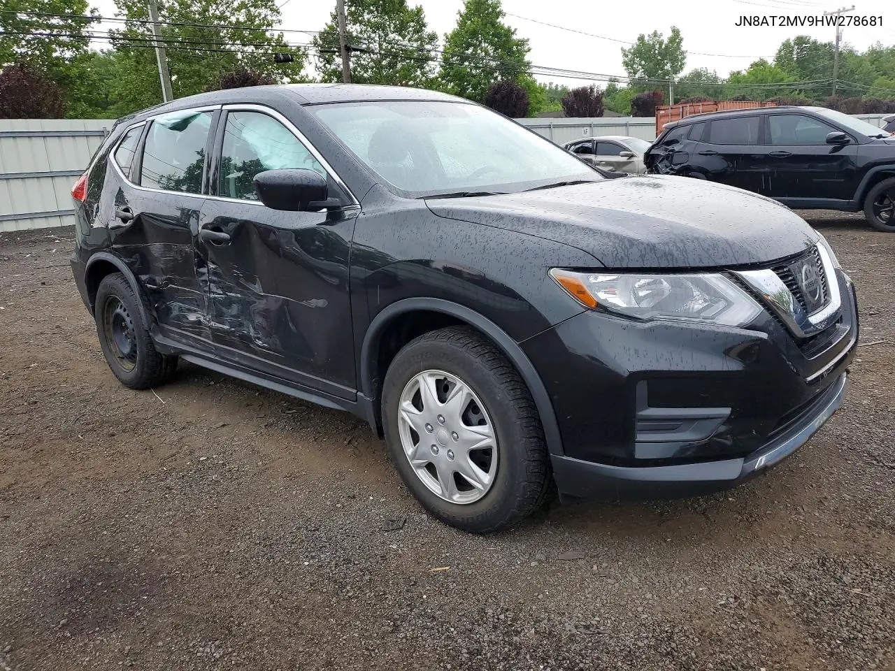 2017 Nissan Rogue S VIN: JN8AT2MV9HW278681 Lot: 62009526