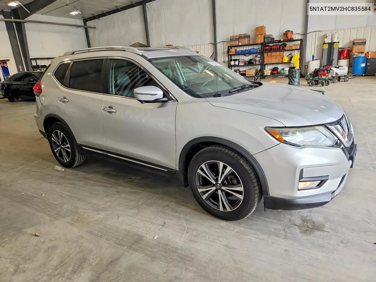 2017 Nissan Rogue Sl VIN: 5N1AT2MV2HC835584 Lot: 62022046