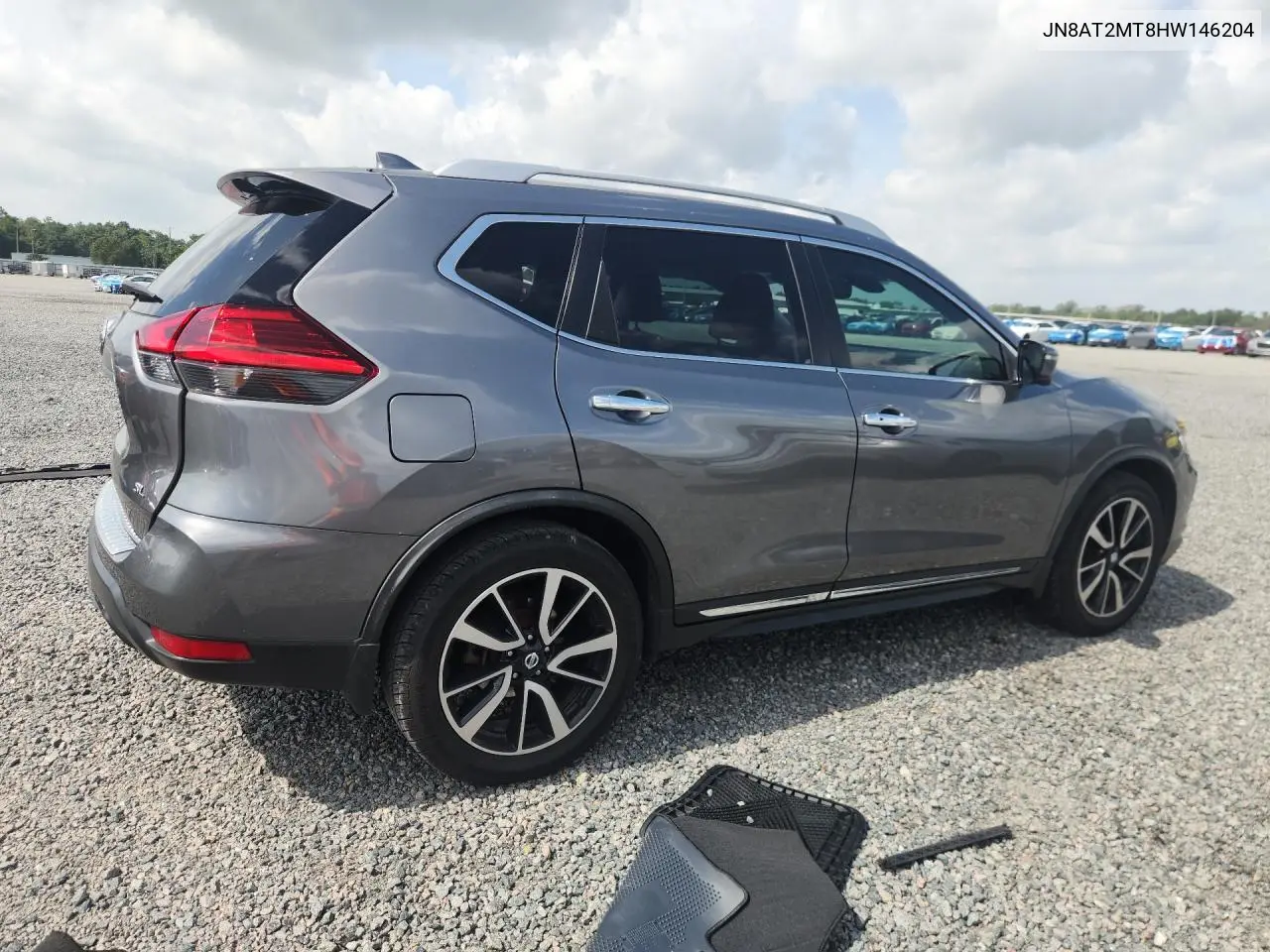2017 Nissan Rogue Sl VIN: JN8AT2MT8HW146204 Lot: 62058306