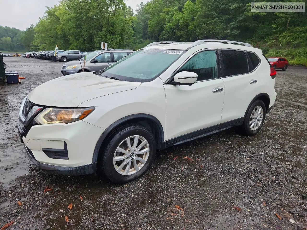 2017 Nissan Rogue Sv VIN: KNMAT2MV2HP601331 Lot: 62129566