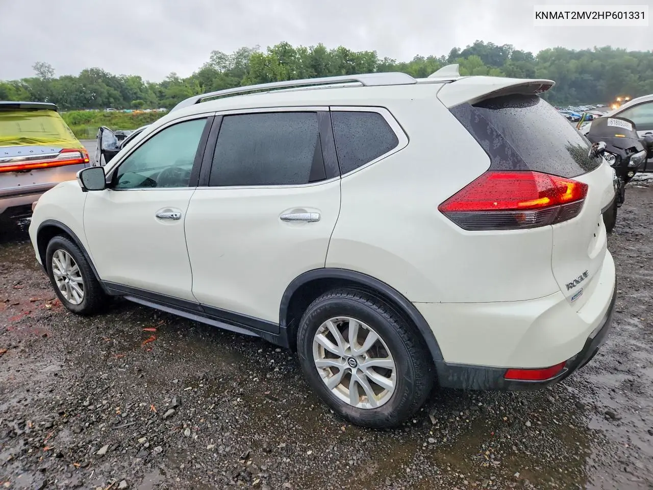 2017 Nissan Rogue Sv VIN: KNMAT2MV2HP601331 Lot: 62129566