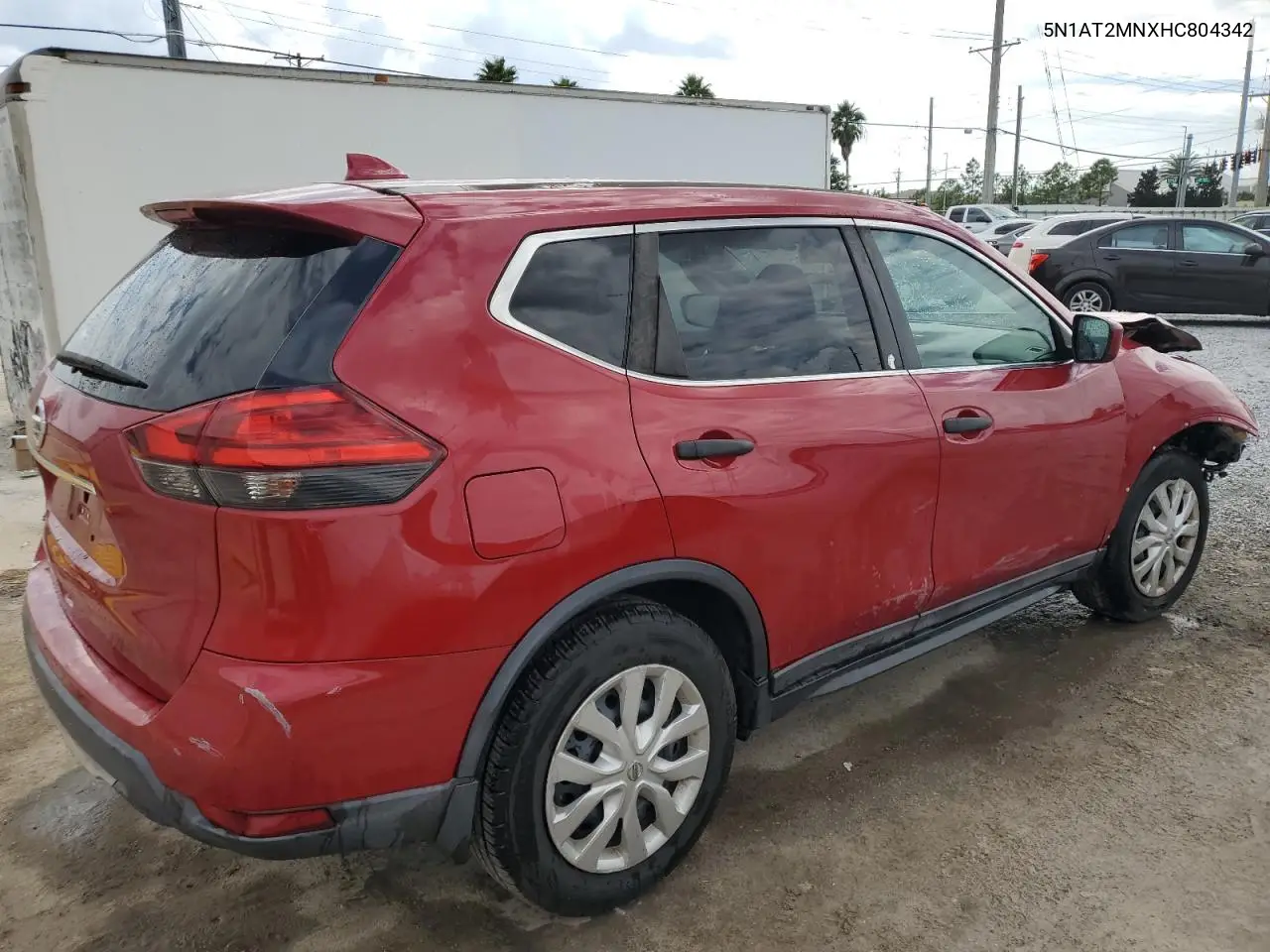 5N1AT2MNXHC804342 2017 Nissan Rogue Sv