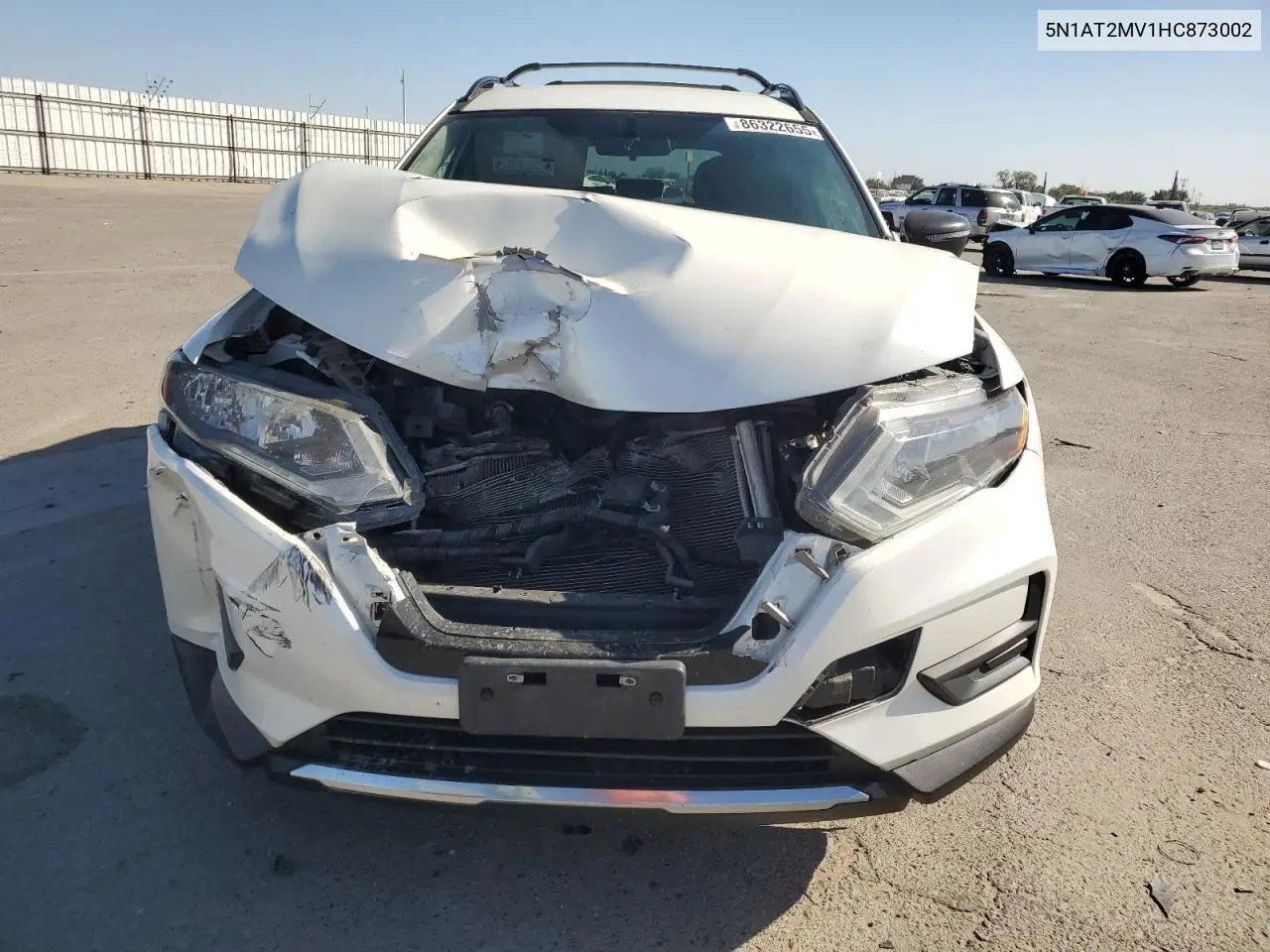5N1AT2MV1HC873002 2017 Nissan Rogue Sv