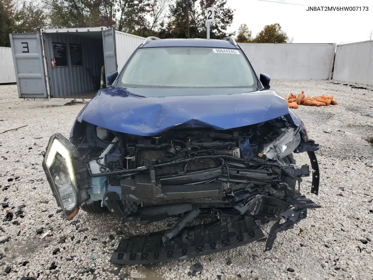 JN8AT2MV6HW007173 2017 Nissan Rogue S