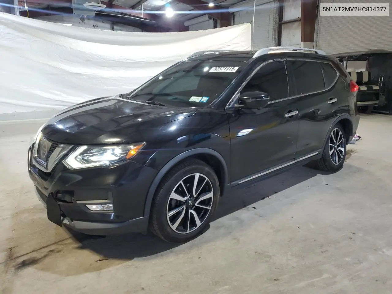 5N1AT2MV2HC814377 2017 Nissan Rogue Sl
