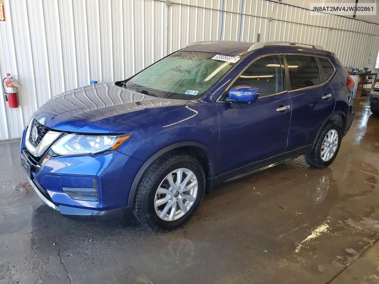 2018 Nissan Rogue Sv VIN: JN8AT2MV4JW302861 Lot: 56593896