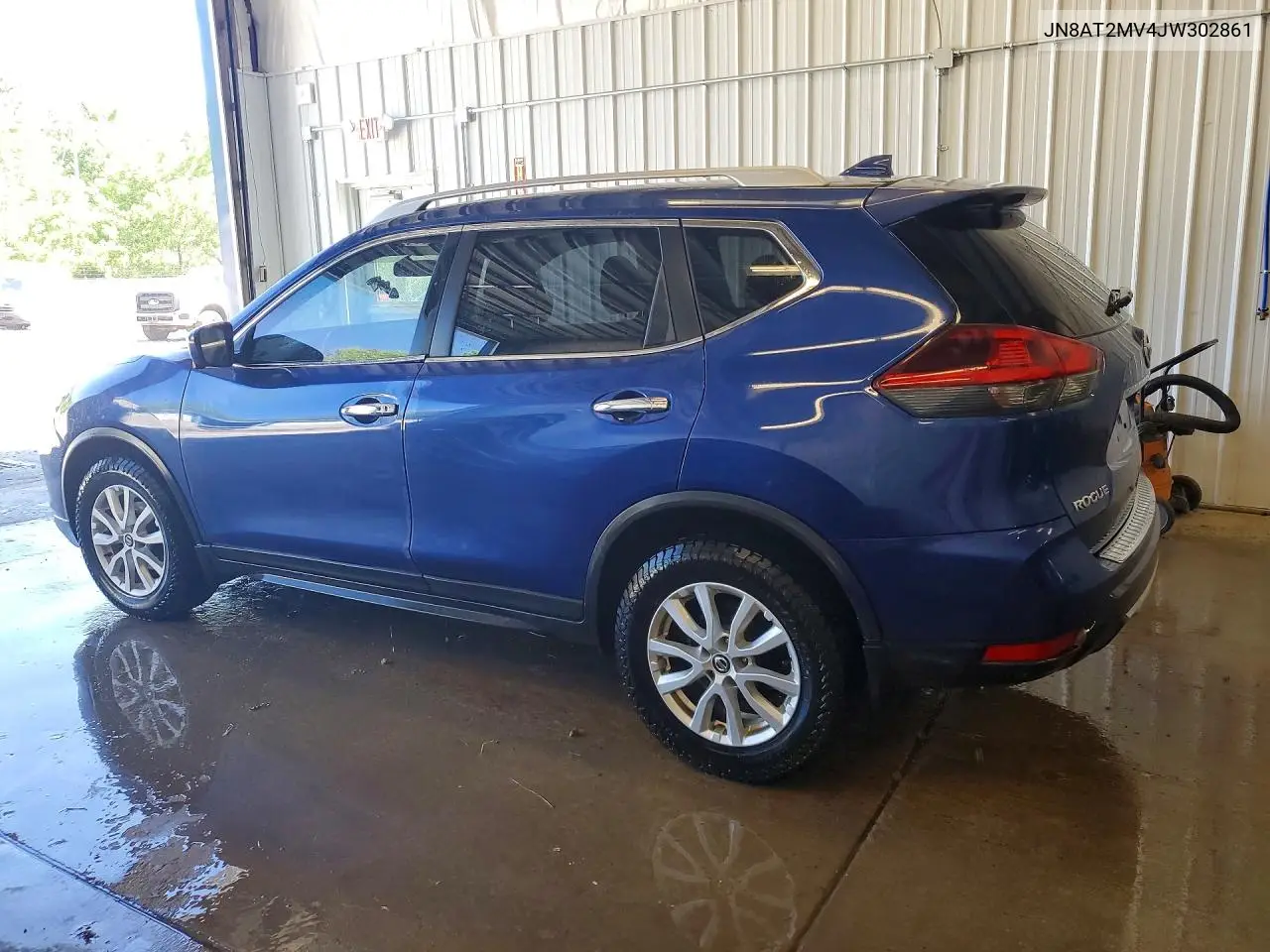 2018 Nissan Rogue Sv VIN: JN8AT2MV4JW302861 Lot: 56593896