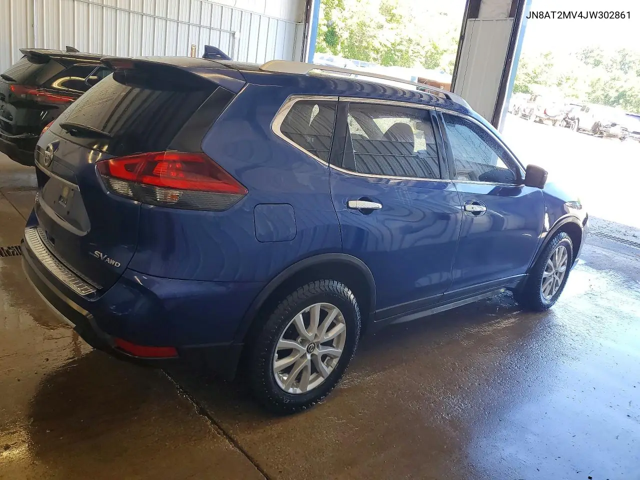 2018 Nissan Rogue Sv VIN: JN8AT2MV4JW302861 Lot: 56593896