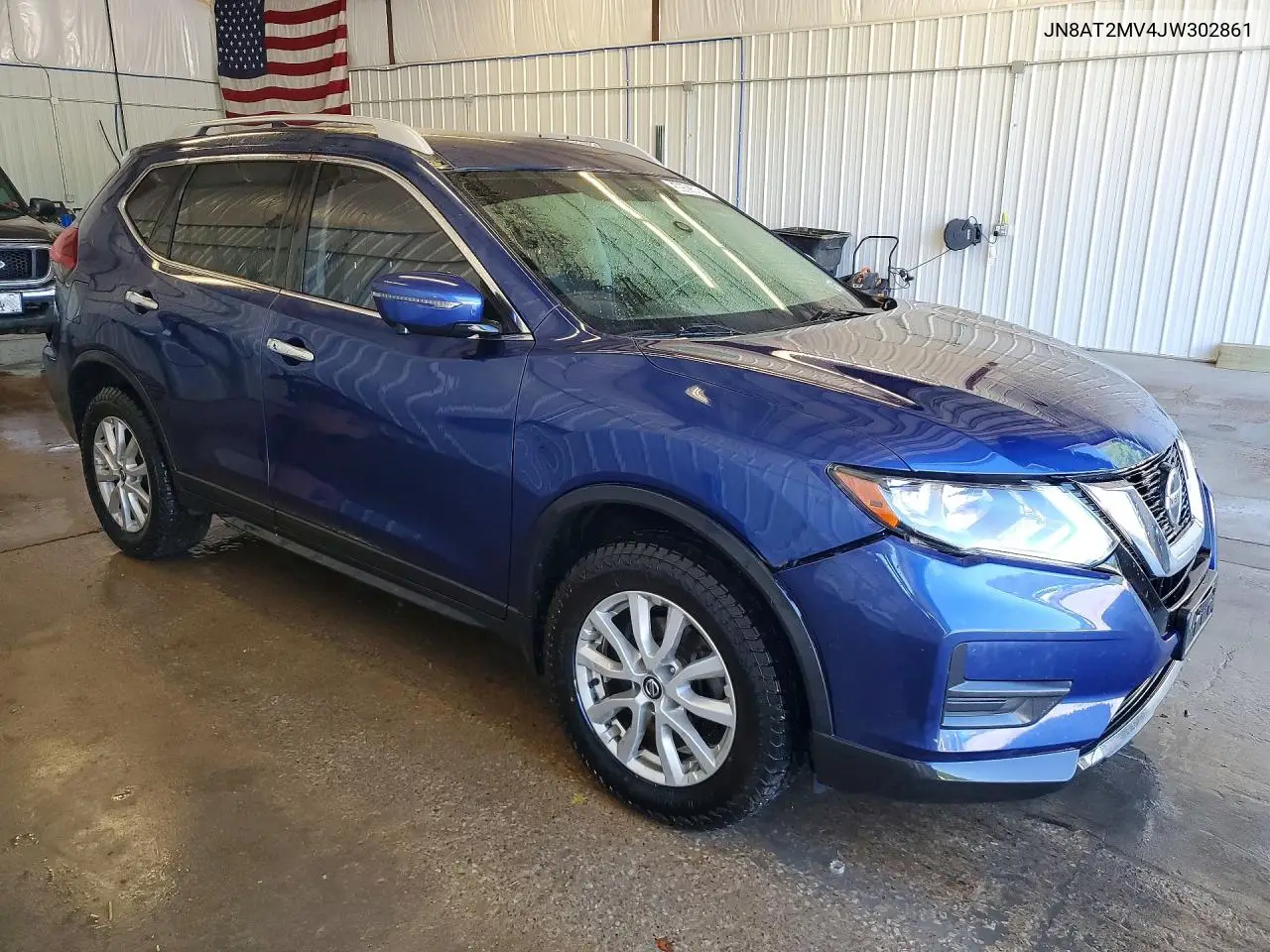 2018 Nissan Rogue Sv VIN: JN8AT2MV4JW302861 Lot: 56593896