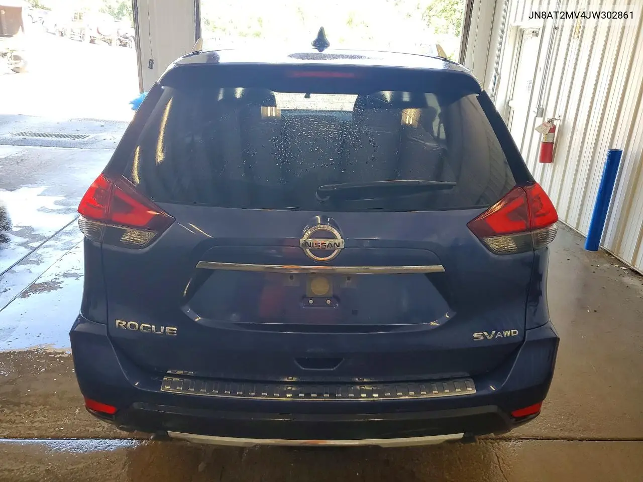 2018 Nissan Rogue Sv VIN: JN8AT2MV4JW302861 Lot: 56593896