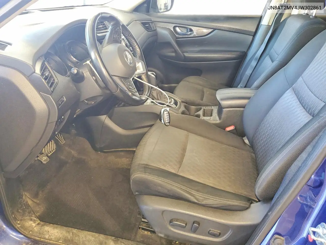 2018 Nissan Rogue Sv VIN: JN8AT2MV4JW302861 Lot: 56593896
